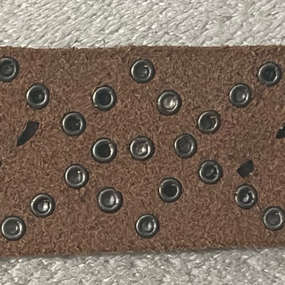 Idyllwind Genuine Leather Silver Studded Belt Western Sz M Stud - Picture 14 of 16